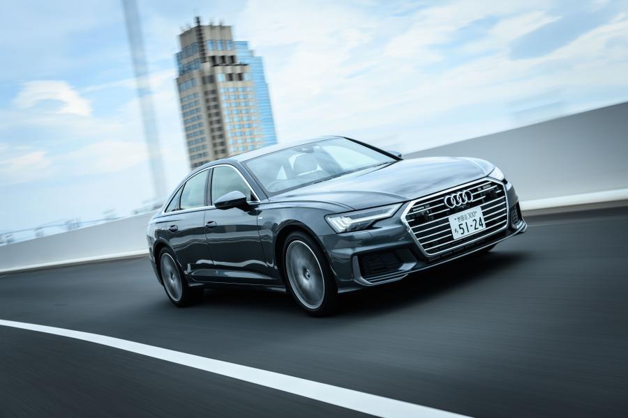  Audi A6 45 TFSI Quattro S-Line (C8) 2019 года  (JP) (фото 1 из 15)